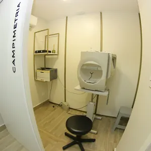 Sala de exames de campimetria