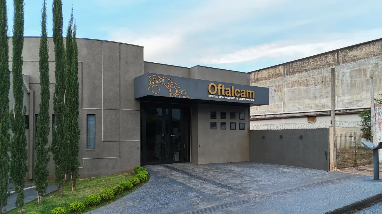 Fachada do Hospital Oftalcam